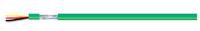 136-8221 RS PRO CBUS Data Cable, 4 Cores, 0.8 mm² 20 AWG, Screened, 100 m, Green Polyvinyl Chloride Sheath