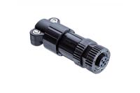 hpc-05bffb-sl7001 Amphenol Industrial Industrial Circular Connector, 5 Contacts, Threaded, Micro Connector, Socket, Female, IP67, NMEA
