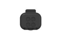 2356631-3 TE Connectivity, Superseal Pro Automotive Connector Plug Black Cable Mount 4 Way, Cable Termination