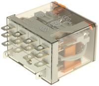 563481100040 Finder Plug In Power Relay, 110V ac Coil, 12A Switching Current, 4PDT