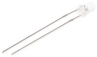 uv3tz-395-30 UV3TZ-395-30 Bivar, UV LED, 395nm 40mW 30 °, 2-Pin Through Hole package