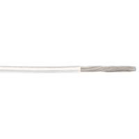 6717-wh001 Alpha Wire Ecogen Ecowire Series White 2.1 mm² Hook Up Wire, 14 AWG, 41/0.25 mm, 305m, MPPE Insulation, 6717 WH001