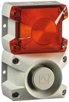 23311804055 Pfannenberg PA X 1-05 Series Amber Sounder Beacon, 24 V dc, Base Mount, 100dB at 1 Metre