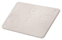 101981 Raaco Drawer Dividers, 32mm x 52mm x 2mm, Clear