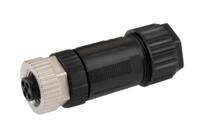 m12t-04bffb-sl7002 Amphenol Industrial Circular Connector, 4 Contacts, Cable, M12 Connector, Socket, Female, IP67, M Series