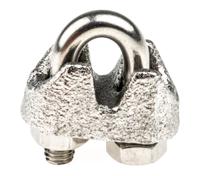 183-5891 RS PRO Stainless Steel 3mm Diameter Wire Rope Clamp