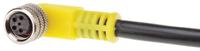 1200270152 Brad from Molex Female 4 way M8 to Female 4 way Free End Sensor Actuator Cable, 2 m