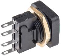 49-59223 ITW Switches 49-59 Series Push Button Switch, Momentary, Panel Mount, 16mm Cutout, SPDT, 250V ac, IP67