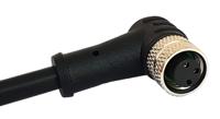 pxppvc08raf03acl010pvc Bulgin Male/Female M8 to Male/Female M8 Sensor Actuator Cable