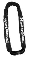8392eurdpro Master Lock 90cm, 8mm diameter, Stainless Steel Security Chain