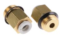 kq2h04-u01a SMC KQ2 Series Straight Threaded Adaptor, Uni 1/8 Male to Push In 4 mm, Threaded-to-Tube Connection Style