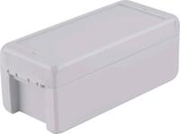 96014135-b-180809-pc-v0-7035 Bopla Bocube Series Light Grey Polycarbonate V0 Enclosure, IP66, IP68, IK07, Light Grey Lid, 191 x 80 x 90mm