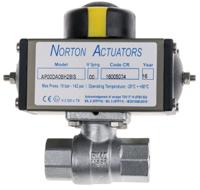 760-5564 RS PRO Ball type Pneumatic Actuated Valve, BSP 1/4in, 40 bar