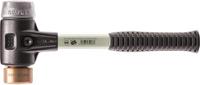 ha3749040 Halder Round Solid Copper Mallet 1.2kg With Replaceable Face