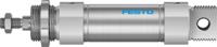 dsnu-40-50-p-a Festo 50 mm Pneumatic Piston Rod Cylinder - 195992 DSNU Series, Double Acting Acting