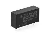tba-1-0521hi TRACOPOWER TBA 1HI DC-DC Converter, ±5V dc/ ±100mA Output, 4.5 → 5.5 V dc Input, 1W, Through Hole, +85°C Max