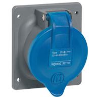 0-527-18 Legrand, Hypra IP44 Panel Mount 2P + E Industrial Power Socket, Rated At 32A, 200 → 250 V