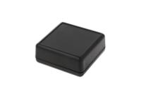 1593jbk Hammond 1593 Black ABS Enclosure, 66 x 66 x 28mm