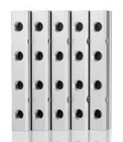 176-1103 RS PRO 4 Outlet Manifold, G 3/8 G 1/4