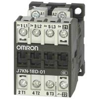 j7kn-18d-01-24 Omron Contactor, 24 V ac Coil, 3-Pole, 18 A, 7.5 kW, 3NO + 1NC