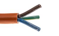 491-914 RS PRO 3183Y 2.5 mm² 3 Core Power Cable, H05VV-F, Orange PVC, 100m