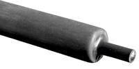 137-412 RS PRO Adhesive Lined Halogen Free Heat Shrink Tubing, Black 12mm Sleeve Dia. x 100cm Length 3:1, 4:1 Ratio