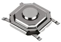 skqgade010 Alps Alpine Stem Tactile Switch, SPST 50 mA @ 12 V dc 1.5mm Surface Mount