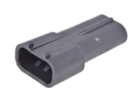 12034269 Delphi, Metri-Pack 630 Automotive Connector Plug Black Cable Mount 2 Way, Crimp Termination