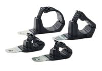 151-01645-rcb180sm6-pa66hirhsuvstzn-bk HellermannTyton Black Nylon Ratcheting P-clamp, 19.5mm Max. Bundle