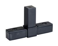 274-1122 RS PRO Steel Core 3-Way Connector, TEE Square Tube Connector, Strut Profile 25 mm