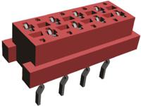 7-215079-8 TE Connectivity Micro-MaTch Series Straight Through Hole Mount PCB Socket, 8-Contact, 2-Row, 1.27mm Pitch, Solder