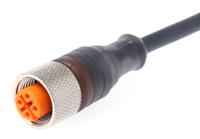 11355-rkt-4-2252-m Lumberg Automation Female 4 way M12 to Unterminated Free End Sensor Actuator Cable, 2 m