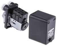 xmpa06c2374n Telemecanique Sensors Pressure Switch, 1bar Min, 6bar Max, 3 NC Output, Differential Reading