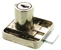 5956037 Euro-Locks a Lowe & Fletcher group Company Rim Lock, 24.5mm Panel-to-Tongue, 19.7mm Cutout, Key Unlock