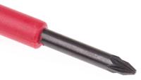 be-8800s Bahco Pozidriv  Screwdriver, PZ0 Tip, 75 mm Blade, VDE/1000V, 197 mm Overall
