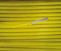 3055-yl005 Alpha Wire Yellow 0.75 mm² Hook Up Wire, 18 AWG, 16/0.25 mm, 30m, PVC Insulation, 3055 YL005