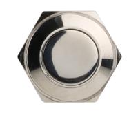 r16ffnstag EOZ Push Button Switch, Momentary, Panel Mount, 16.2mm Cutout, SPST, 48 V dc, 250V ac, IP65