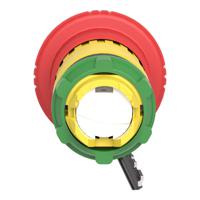 zb5as944 Schneider Electric XB5 Series, Red Push Button Head, Key Release, 22mm Cutout