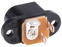 nebj-21 Lumberg, NEB/J Panel Mount Industrial Power Socket, Rated At 500mA, 12 V