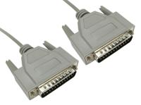 236-9138 RS PRO Male 25 Pin D-sub to Male 25 Pin D-sub Serial Cable, 5m