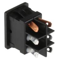 dm64j72s205q6 C & K Illuminated DPST, On-Off Rocker Switch Panel Mount