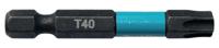 b-63812 Makita Hexagon Screwdriver Bit, T40 Tip, 50 mm Overall