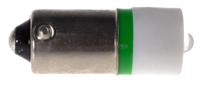207-680 RS PRO Green LED Indicator Lamp, 130V ac, BA9s Base, 10mm Diameter, 570mcd