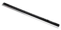 326-9820 RS PRO Black Aluminium, Nylon Brush Strip, 45mm