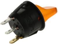 419-849 RS PRO Toggle Switch, Panel Mount, On-Off, SPST, Tab Terminal, 125V