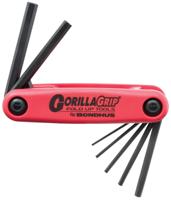 hf7mcs Bondhus Folding Metric Hex Key Set, 1.5 → 6mm
