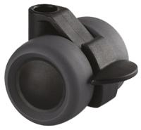 5925pji040l51-10-high Tente Swivel Castor Wheel, 40kg Capacity, 40mm Wheel