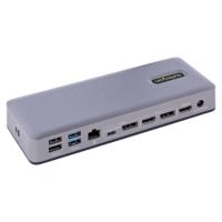 dk31c3mncrue StarTech.com Triple Monitor 4K USB-C Docking Station with HDMI DP - 7 x USB ports, USB C