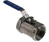 499-2846 RS PRO Stainless Steel Reduced Bore, 2 Way, Ball Valve, Threaded, BSPP 2in, 68bar Operating Pressure