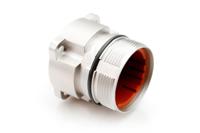 mc1lkn0600 Amphenol Industrial Circular Connector, 6 Contacts, Panel, M40 Connector, Socket, Male/Female, IP67, MotionGrade Series